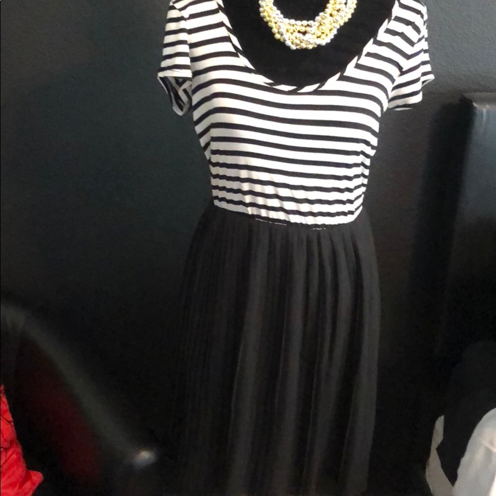 Pleated dress